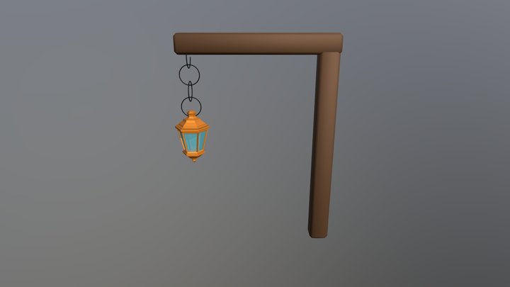 Lamp_Post_1 3D Model