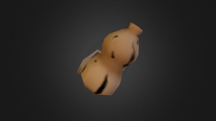 Gourd O B J 3D Model