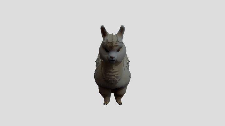Alpaka 3D Model