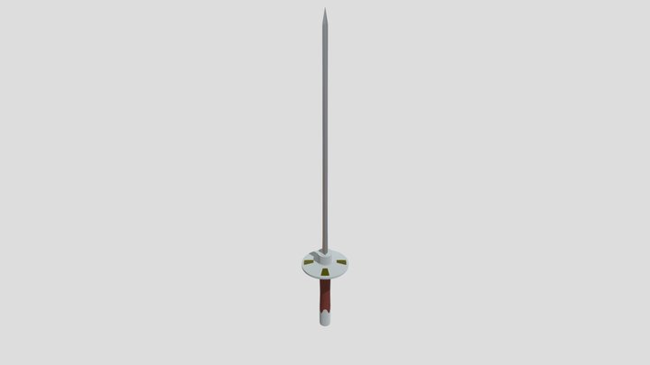 Medieval sword 3D Model