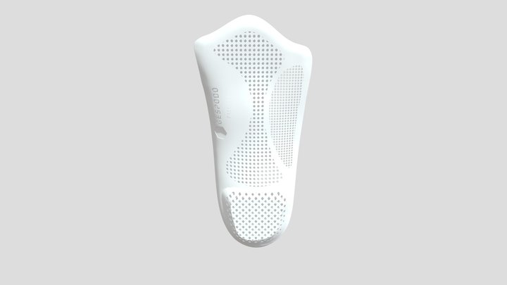 FOOTCAD3D custom foot orthotics MJF-PA11 3D Model