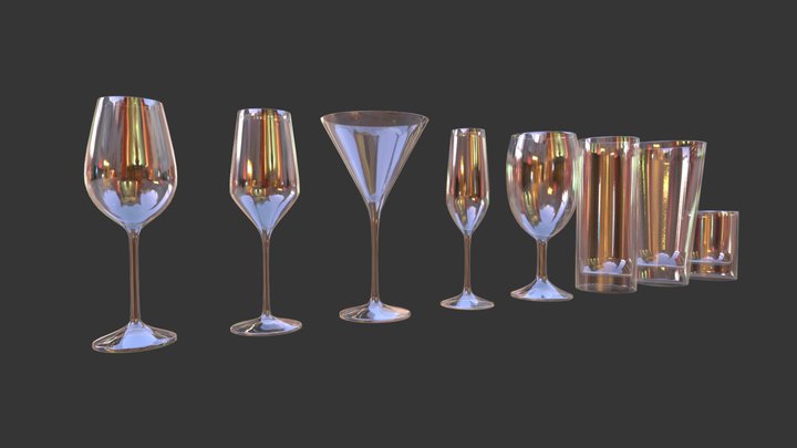 Glass Cups Pack