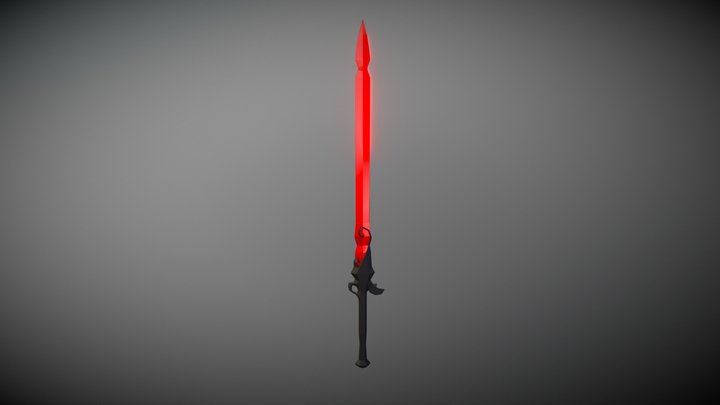 Blood Great Sword 3D Model