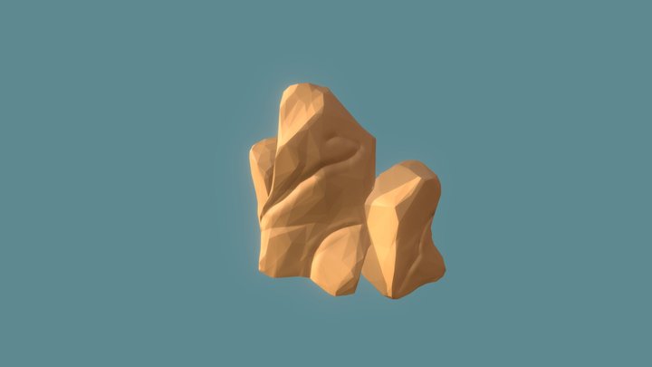 Rock 3D Model