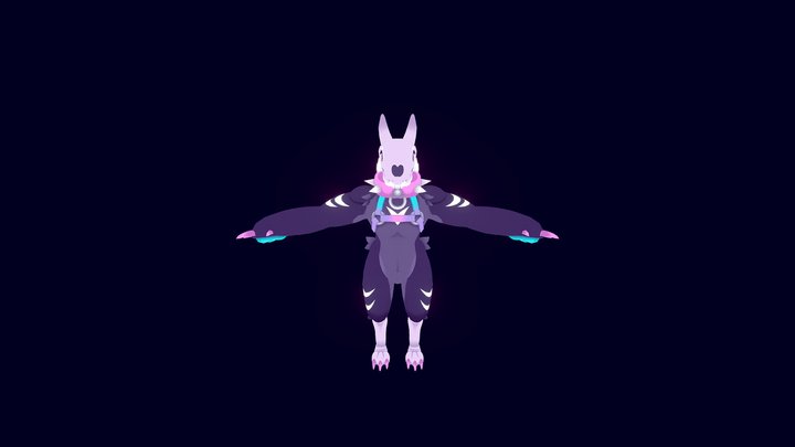 Angel Baby 3D Model