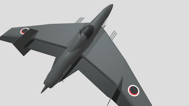 (Plane Monster hunter) FH-99C ZERO_export 3D Model