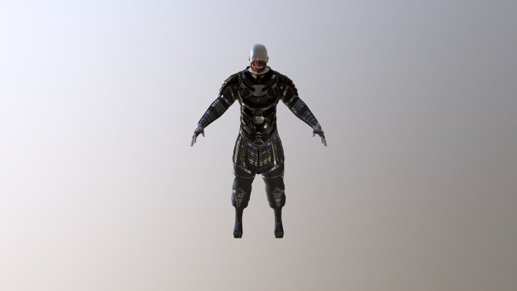 warrior — Sketchfab embed 3D viewer