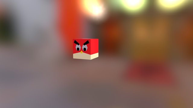 Angry Bird 3D Model