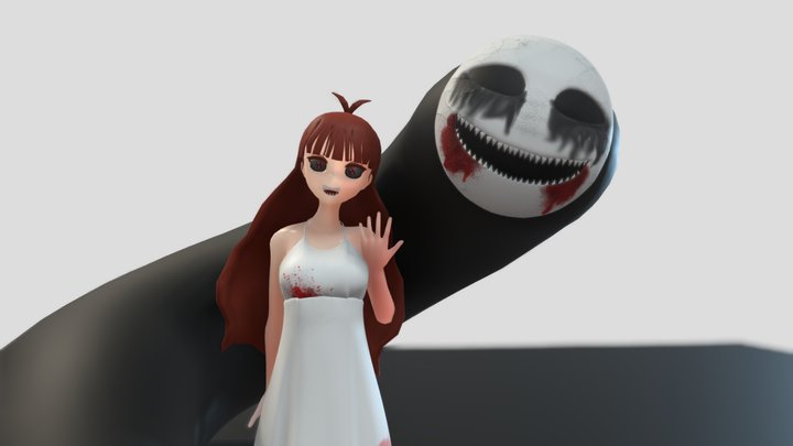Monster Girl 3D Model