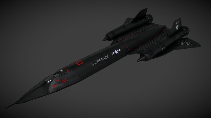 Blackbird 3D Model