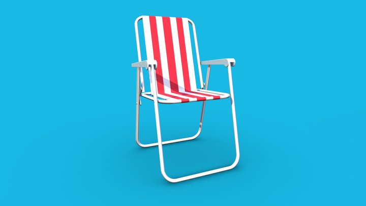 Camping Chair 3D Model