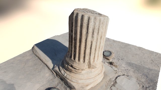 Ephesus Column 3D Model
