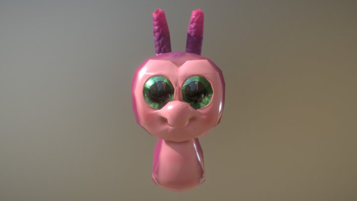 Scooter the snail 3D Model