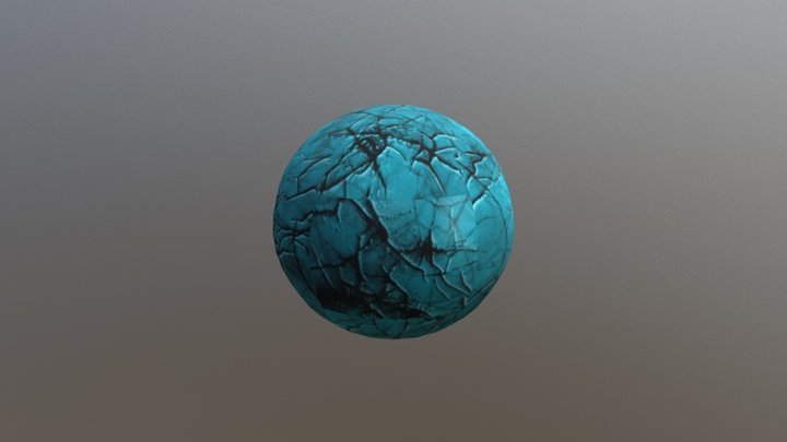 Blue Marble 3D Model