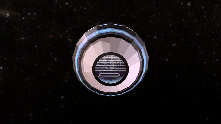 RemoteTech Vehicle Impulse Engine 3D Model