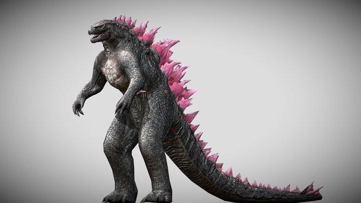 Evolved Godzilla – Kostenloses 3D-Modell STL