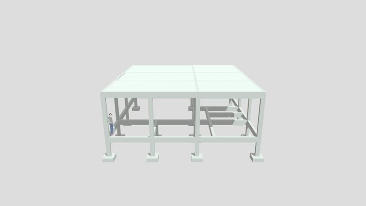 Estrutural Casa TT 3D Model
