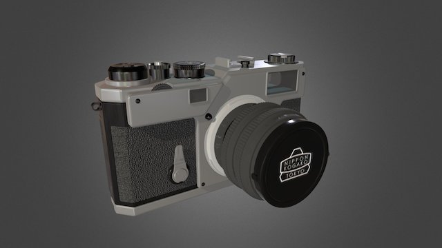 照相机 3D Model