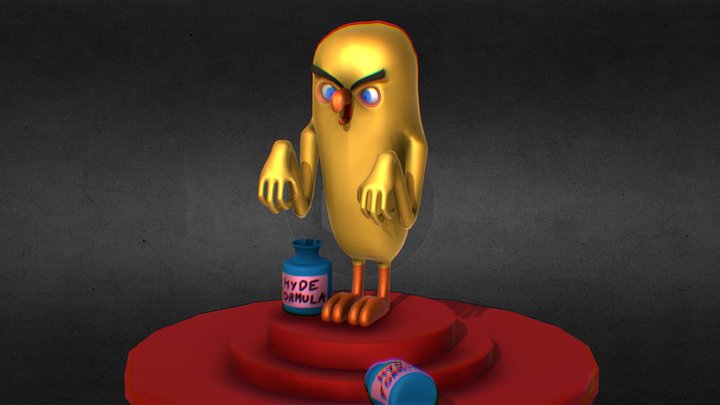 Tweety-hyde 3D Model