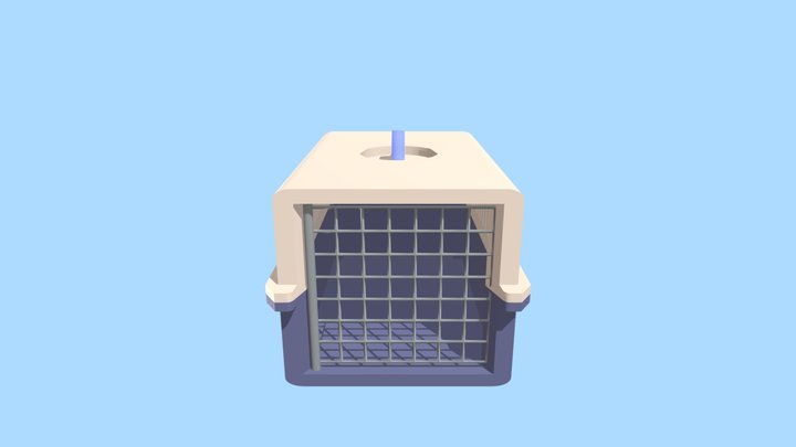 Cat Carrier 3D Model