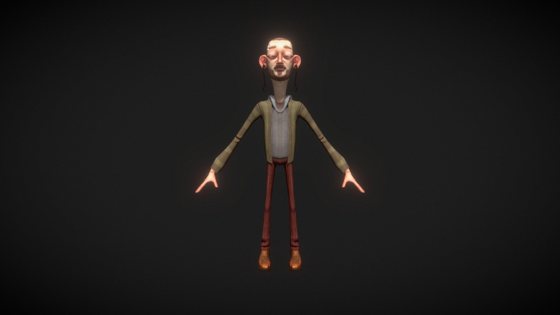 Me Model - 3D model by GavinRich [0ca7cd6] - Sketchfab