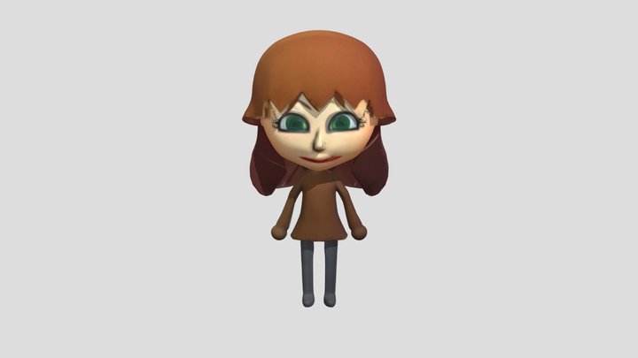 Bradiana Baum (Mii) 3D Model
