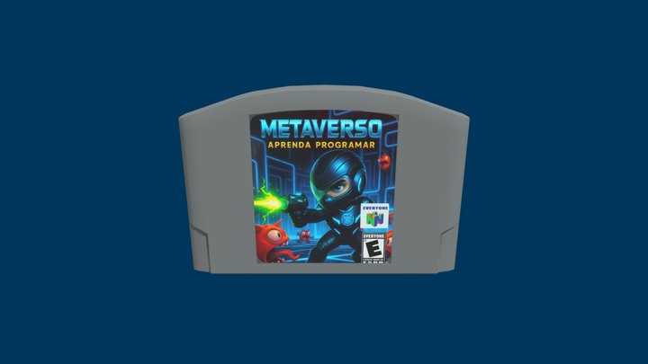 cartucho nintendo 64 metaverso aprenda programar