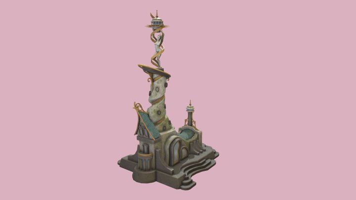 Risen Animation 3D Model