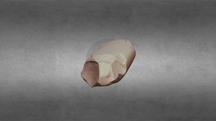Meenwaun Neolithic Stone Axe 3D Model