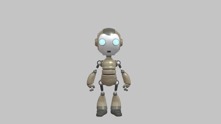 Robot Bobart 3D Model