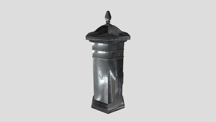 Vintage Victorian Post Box 002