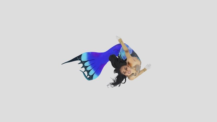 Jazz Jennings 2015 Mermaid 3D Model