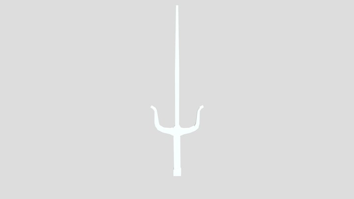 Sai Weapon 3D Model