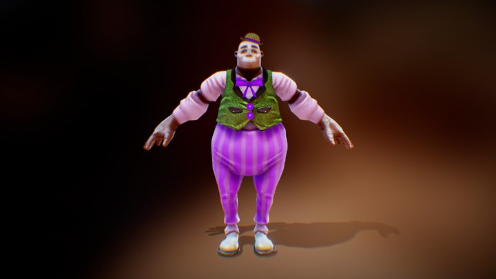 Plate Spinner 3D Model