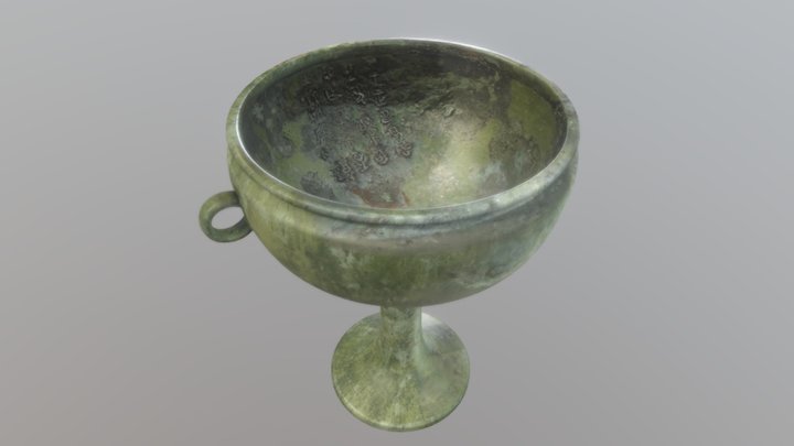 Tou pedestal bowl 3D Model