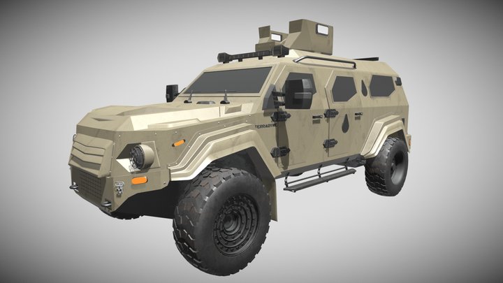 Terradyne Gurkha Lapv 3D Model