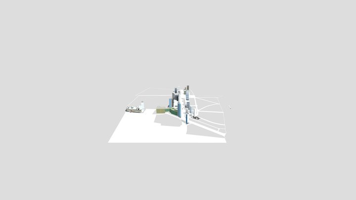 Bundaran HI 3D Model