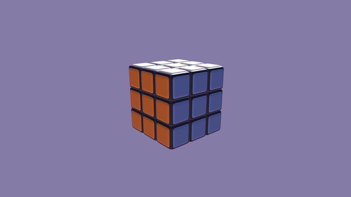 Rubik's Cube 3D Model