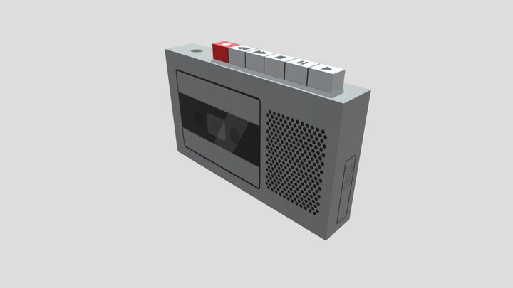 tape recorder 3D Model