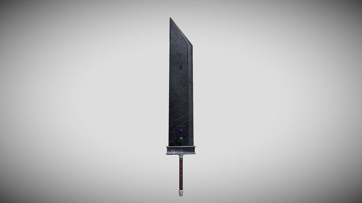 Buster Sword 3D Model