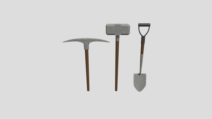 Mining Tools 3D Model