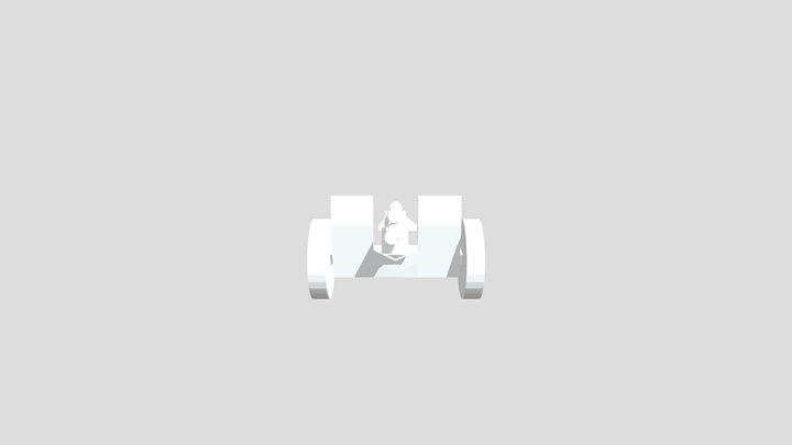 WW2 American Artillery/ Howitzer 3D Model