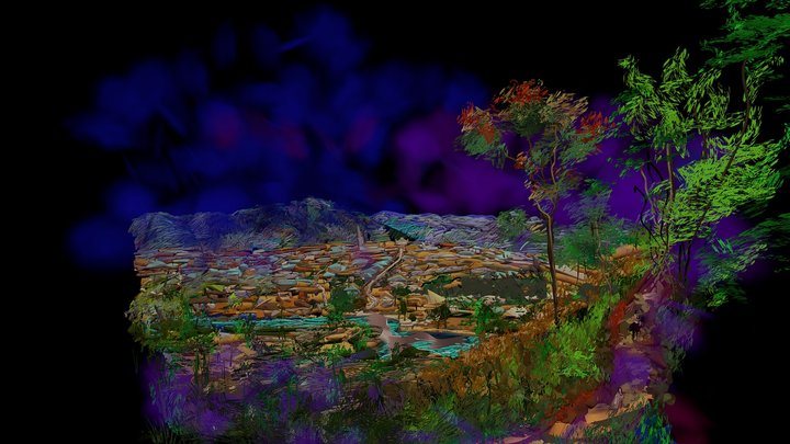 Vista Panorâmica de Atibaia 3D Model