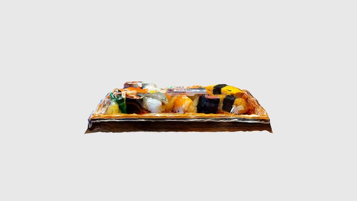 寿司 3D Model