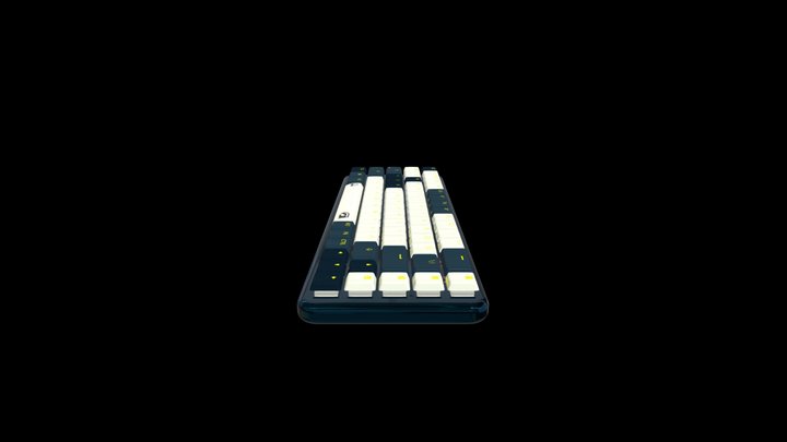 Keyboard_CADprep_Philip_Ulne_Grigolo 3D Model