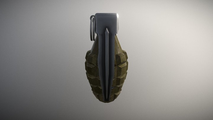 Grenade 3D Model