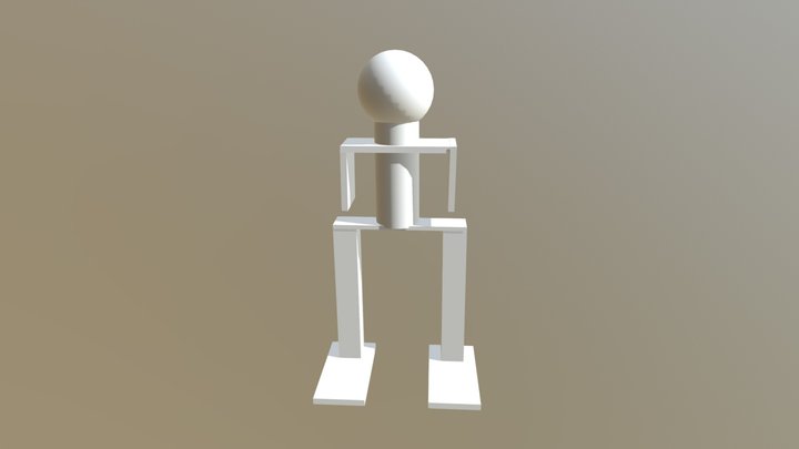 Biped 3D Model