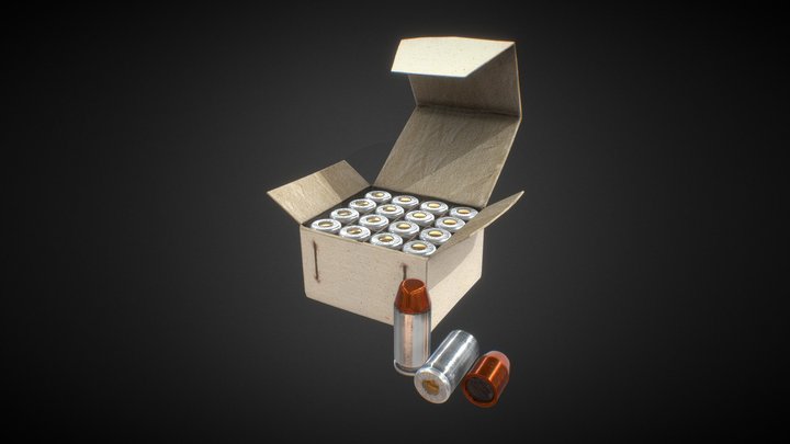 40 S&W 3D Model