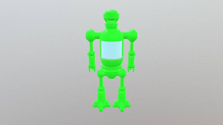 Robot Textured 3D Model