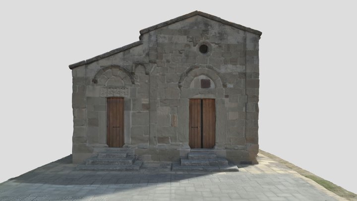 chiesa di San Michele Arcangelo _ Siddi (SU) 3D Model